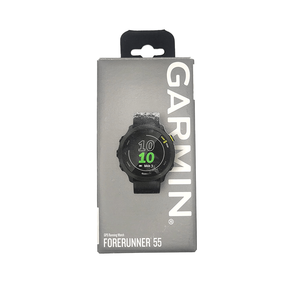 Encontraproduto.com.br - Outlet Monitor Cardíaco de Pulso com GPS Garmin Forerunner 55 Preto EU