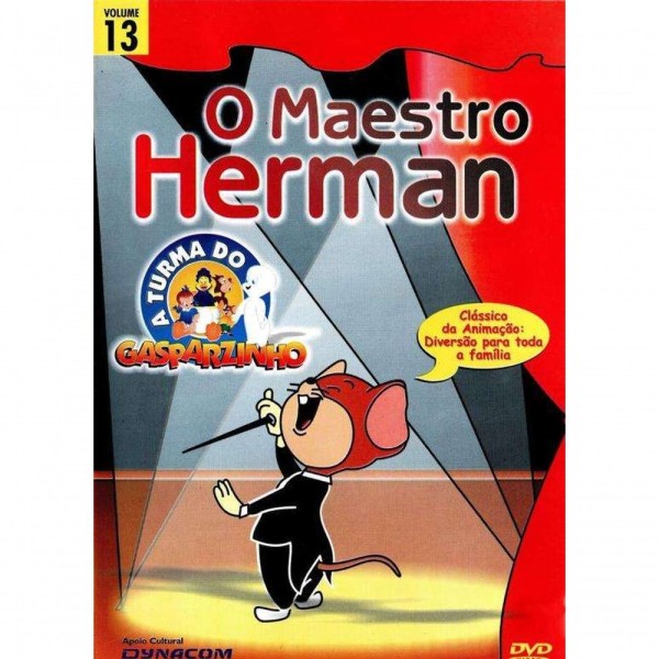 Dvd A Turma Do Gasparzinho 13 O Maestro Herman