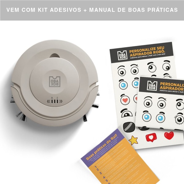 Ralf: Robô Aspirador de Limpeza Facilitada - OB020OUT [Reembalado]