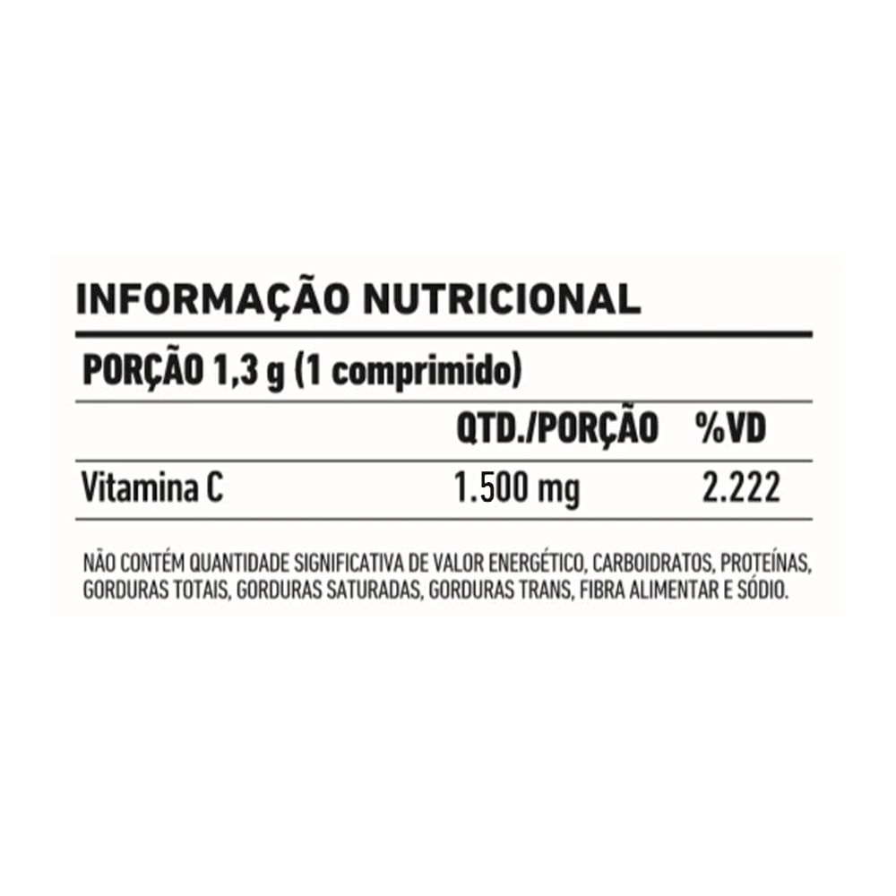 Encontraproduto.com.br - Vitamina C FDC Timed Release Ação Prolongada 1500mg 30 Comprimidos
