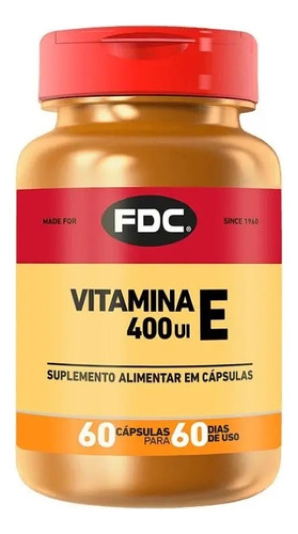 Encontraproduto.com.br - Fdc Vitamina E 660Ui + Selenio 100Mg 60 Capsulas