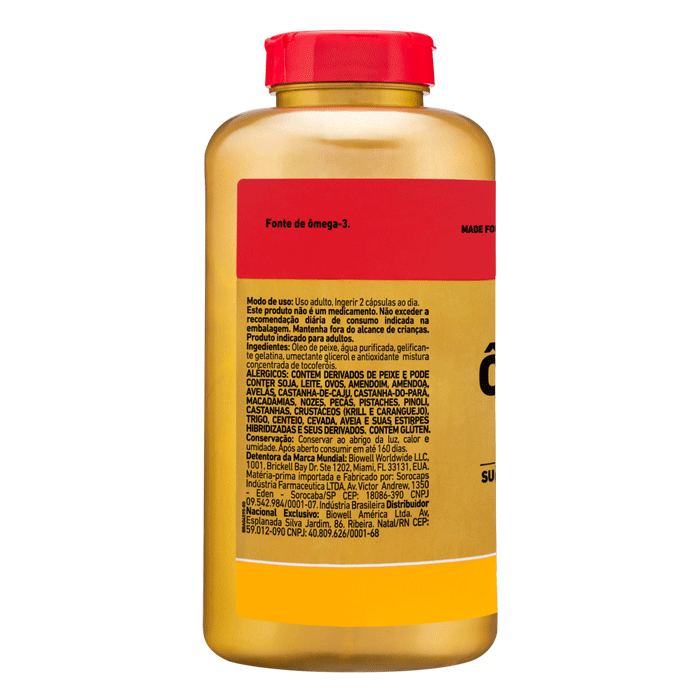 Encontraproduto.com.br - Ômega 3 1000mg Fdc 320 Cápsulas