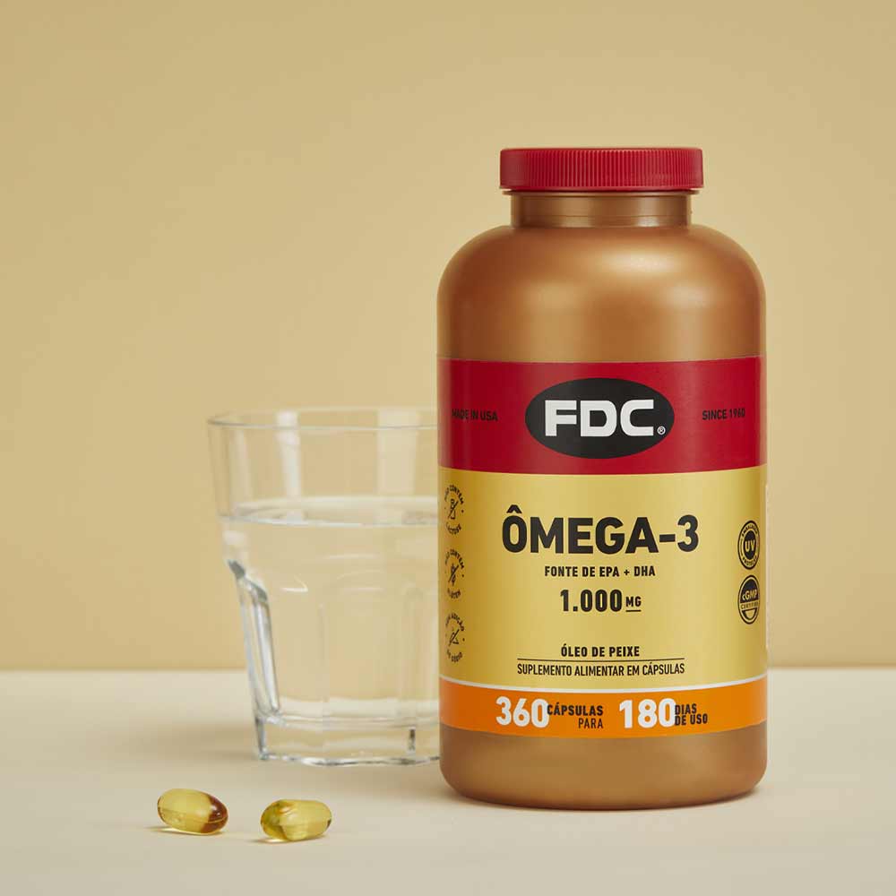Encontraproduto.com.br - Ômega 3 Epa 1000mg Com 360 Cápsulas Fdc