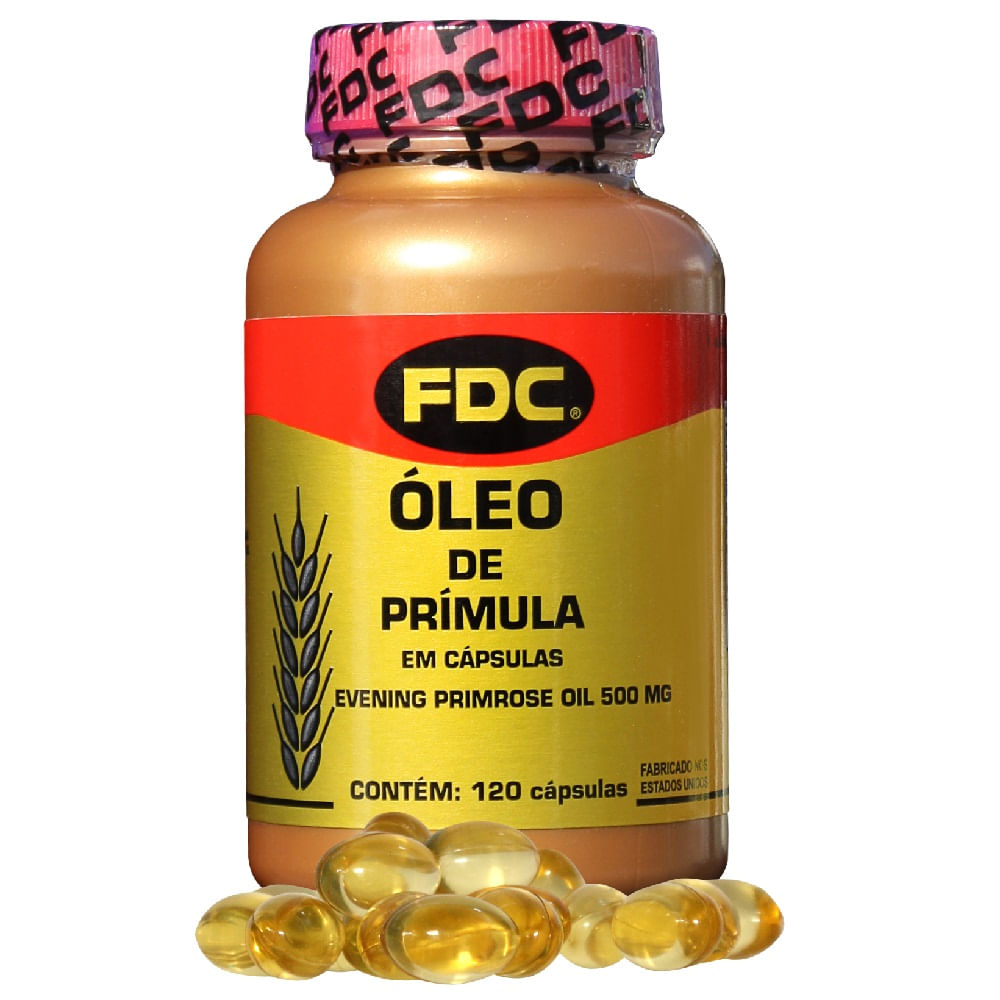 Encontraproduto.com.br - Óleo de Primula FDC 120 Cápsulas