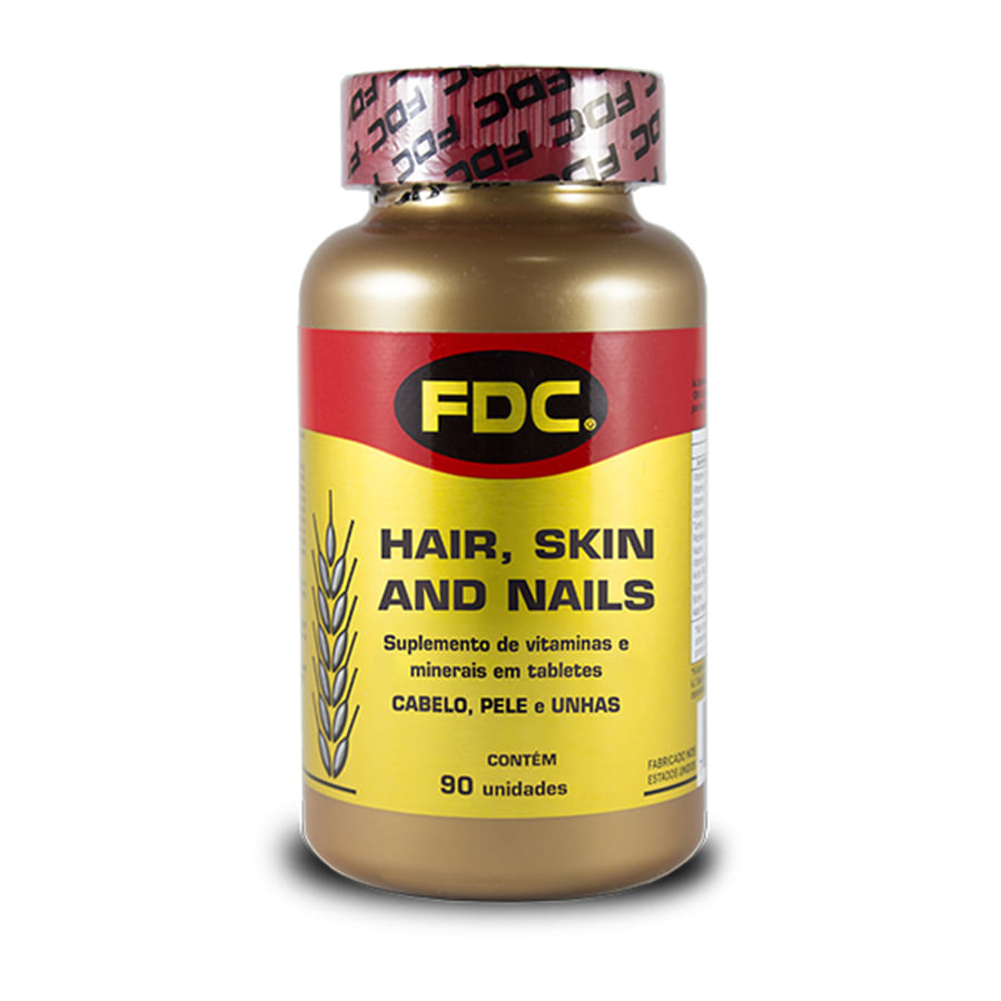 Encontraproduto.com.br - Suplemento Alimentar para Cabelo, Pele e Unhas FDC com 90 cápsulas