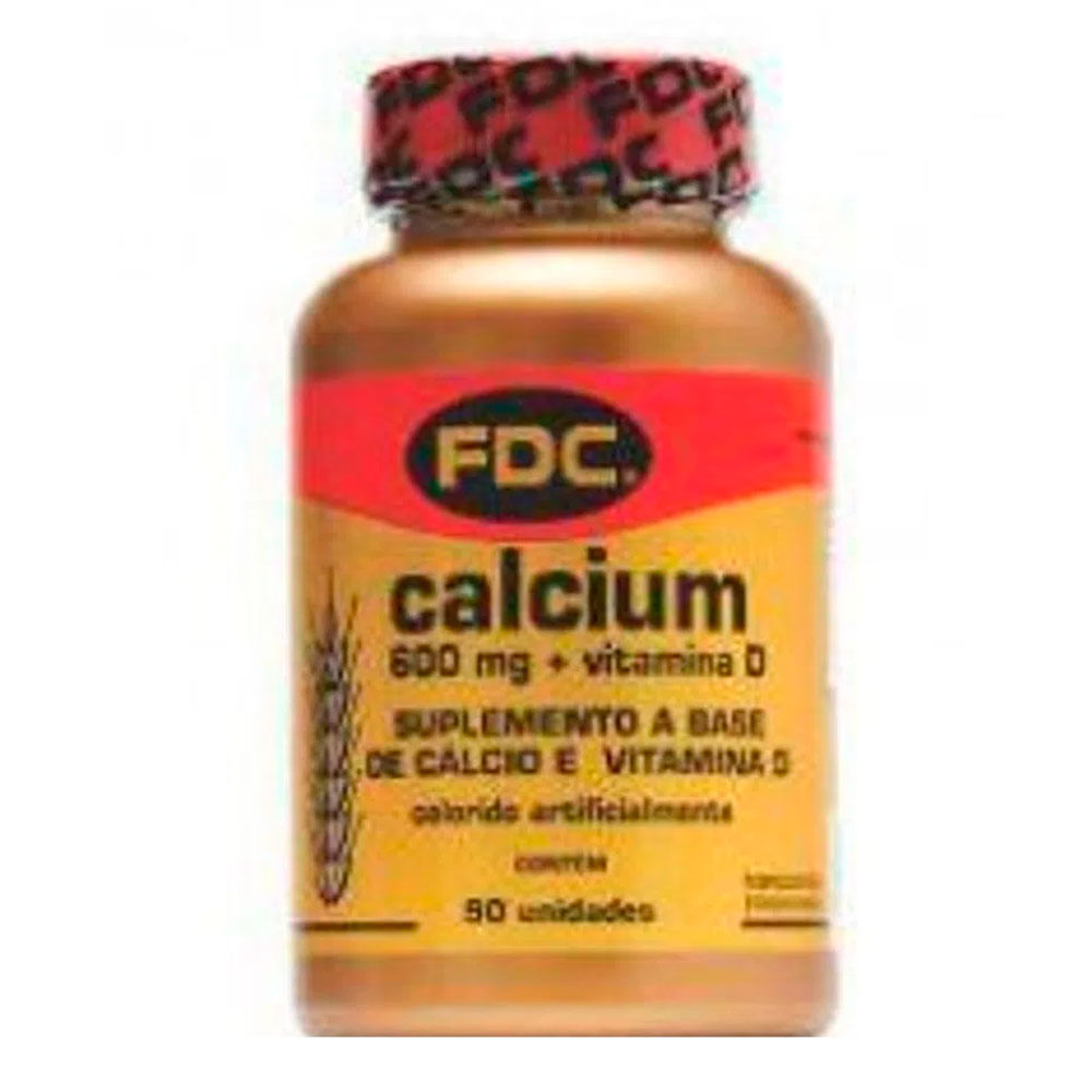 Encontraproduto.com.br - Calcium 600mg + Vitamina D Com 90 Comprimidos Fdc