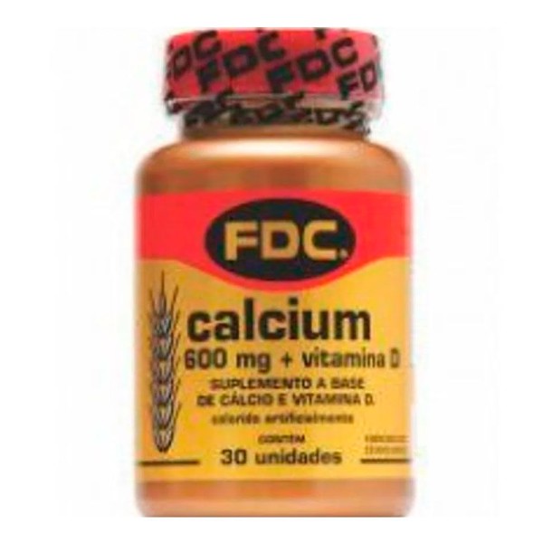 Encontraproduto.com.br - Suplemento Vitamínico Calcium 600mg+D FDC 30 Tabletes