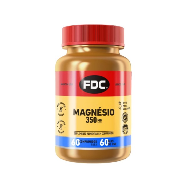 Encontraproduto.com.br - Magnésio 350Mg Fdc 60 Comprimidos