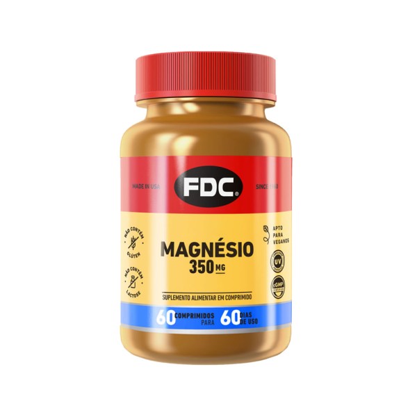 Encontraproduto.com.br - Magnésio 350Mg Fdc 60 Comprimidos
