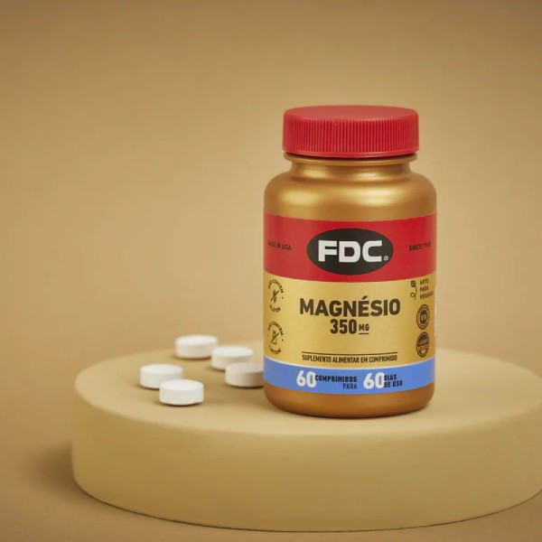 Encontraproduto.com.br - Magnésio 350Mg Fdc 60 Comprimidos