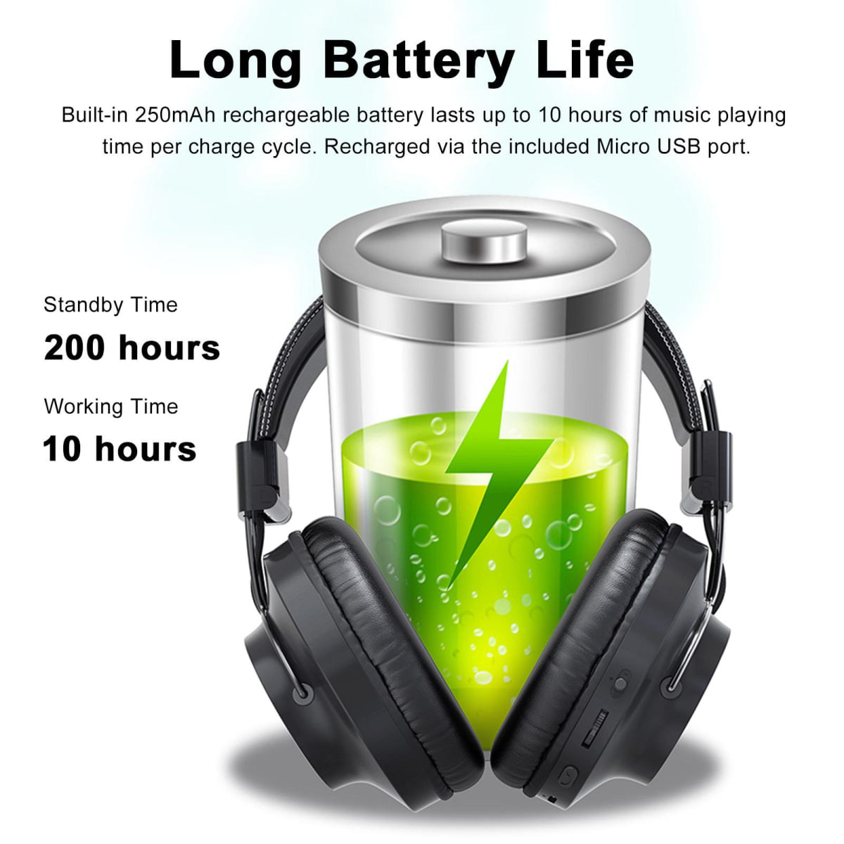 Encontraproduto.com.br - Fone de Ouvido Sem Fio NIA S4000 Dobrável com Microfone