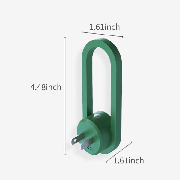 Encontraproduto.com.br - Repelente Ultrassônico de Pragas com Luz Noturna LED