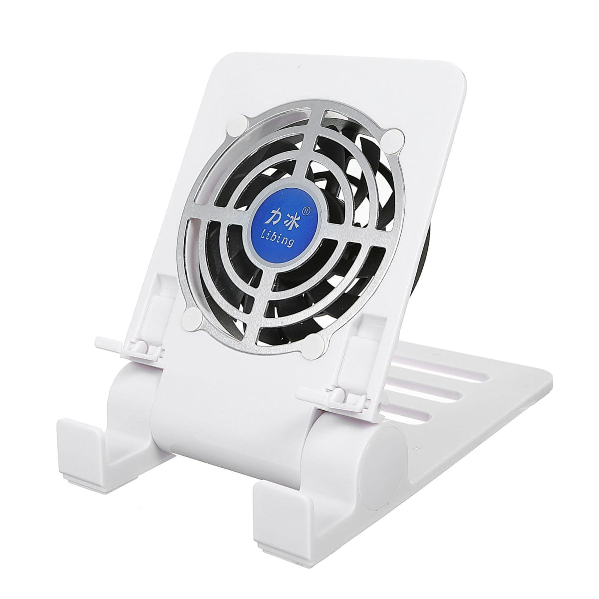 Encontraproduto.com.br - Suporte de Resfriamento para Celular e Tablet Dobrável com Ventilador