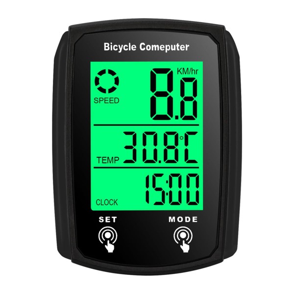 Encontraproduto.com.br - Computador de Bicicleta com Fio 19 Funções