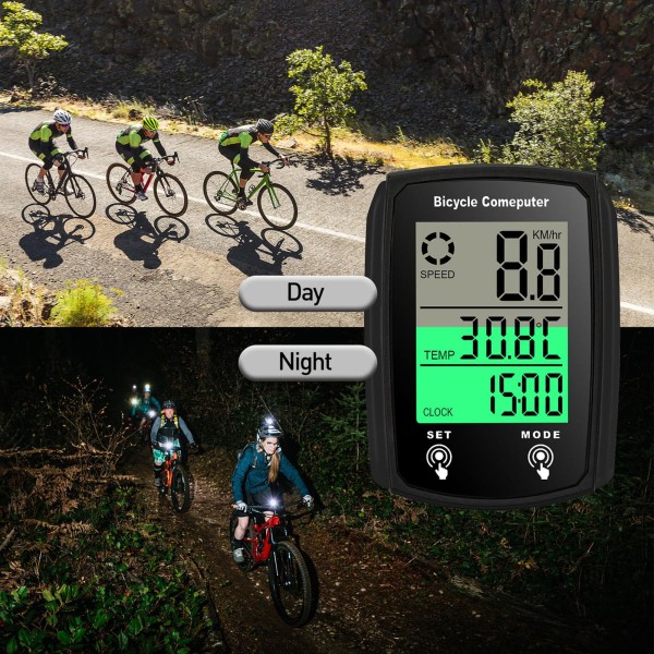 Encontraproduto.com.br - Computador de Bicicleta com Fio 19 Funções