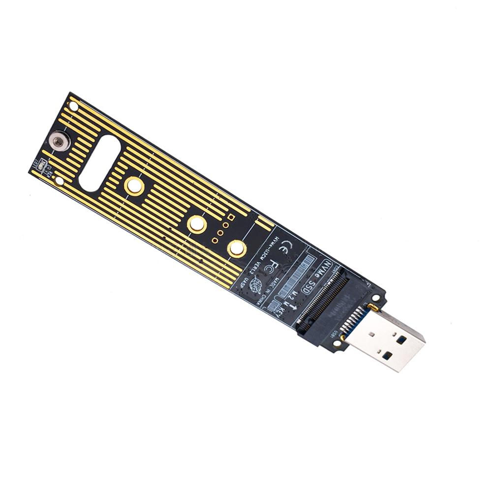 Adaptadores M.2 Portable NVME SSD para USB 3.1 Tipo A Sem Necessidade de Driver