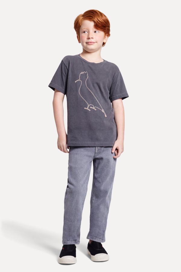 Encontraproduto.com.br - Calca Jeans Mini Slim Fog