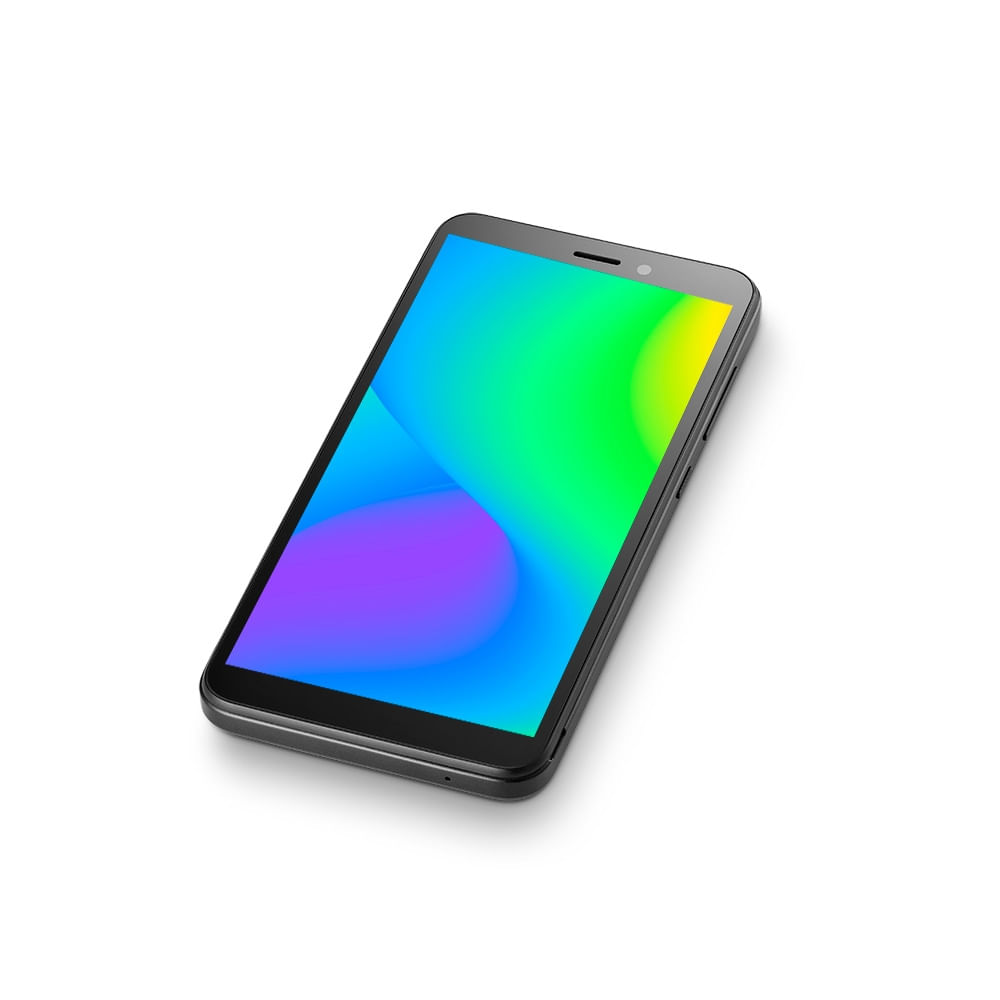 Encontraproduto.com.br - Smartphone Multi F 2 64GB (32+32) 3G Wi-Fi Tela 5.5 Pol. Dual-Chip 1GB Ram Android 11 (Go edition) Preto - P9220OUT [Reembalado]