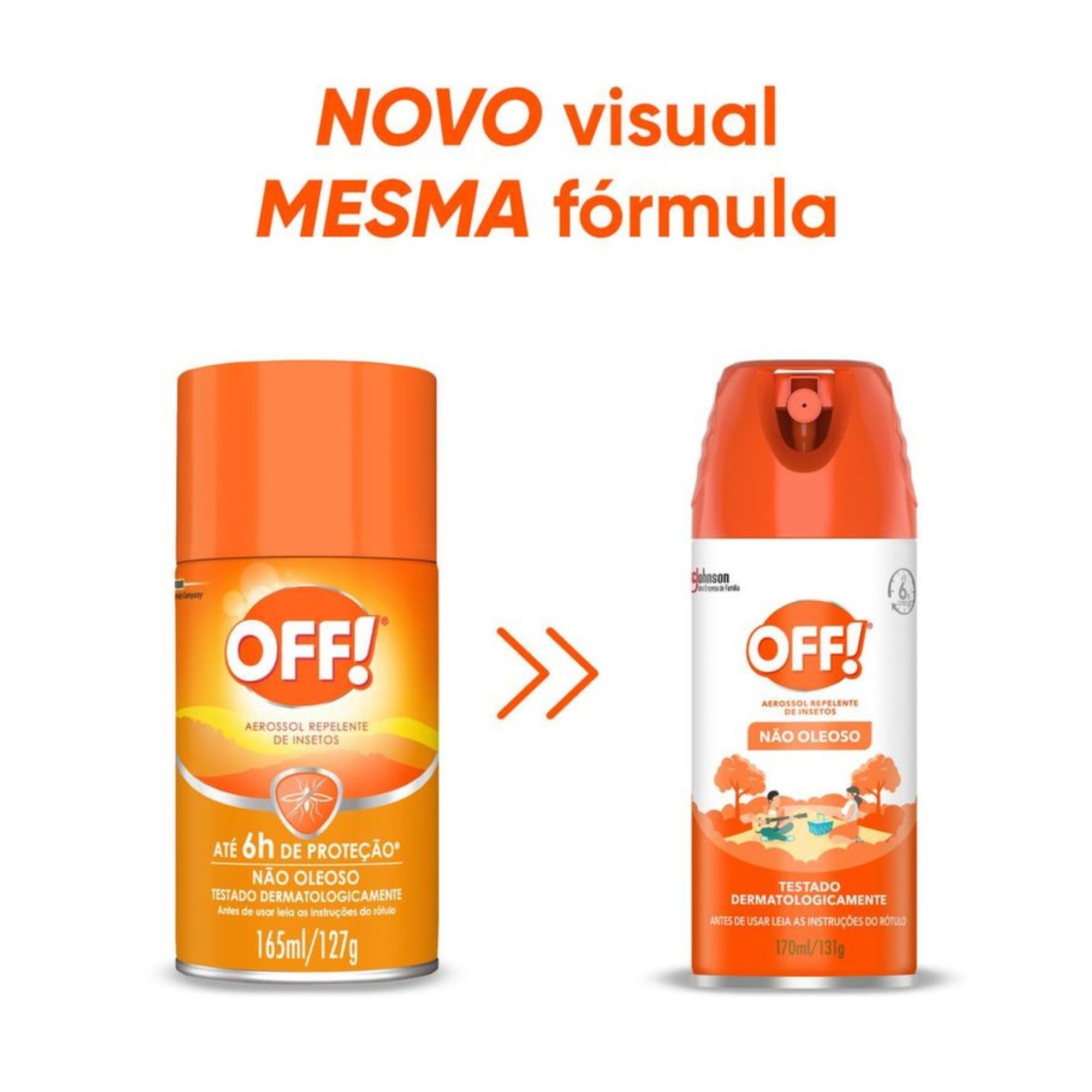 Encontraproduto.com.br - Repelente Off! Family Aerossol 165ml