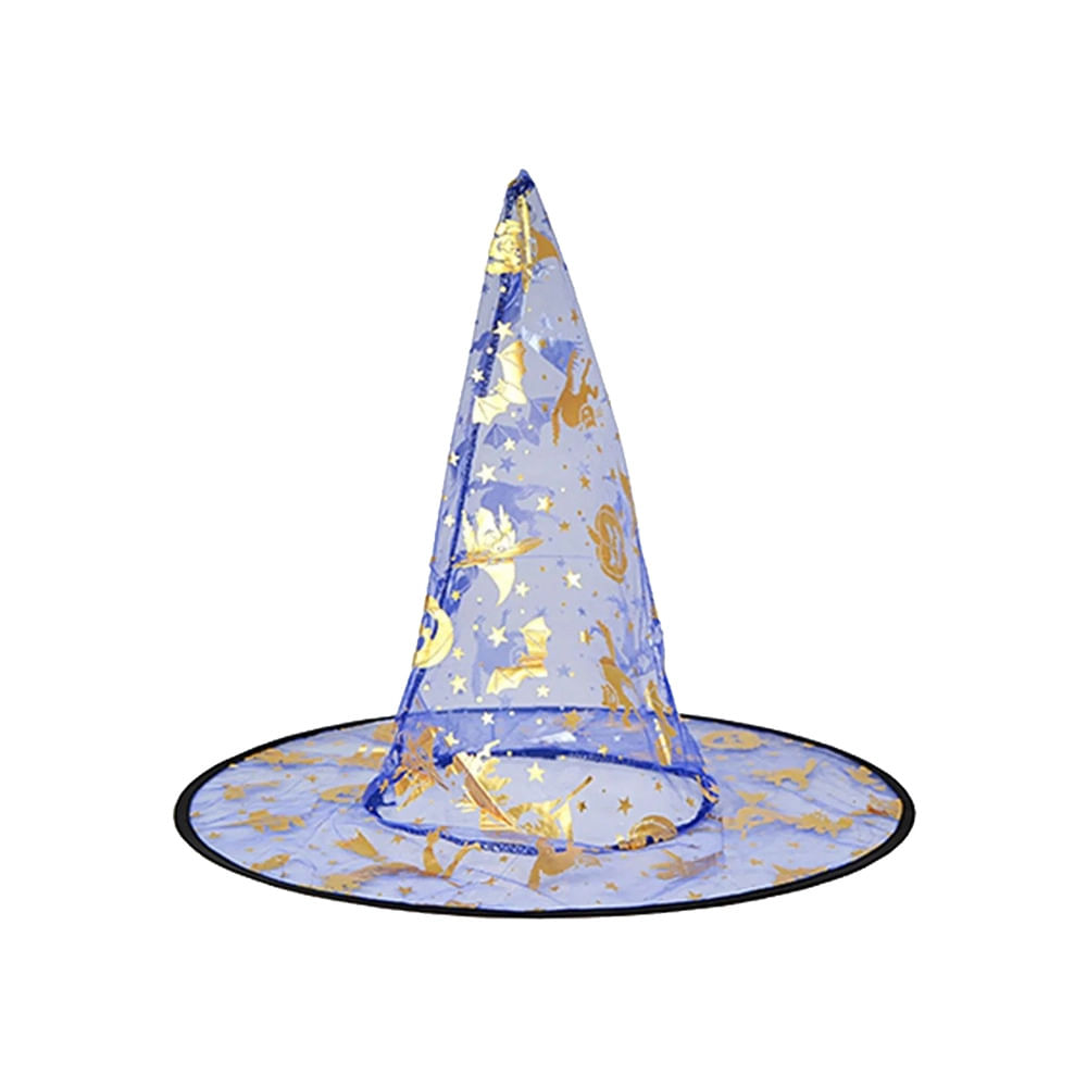 Encontraproduto.com.br - Chapéu de Bruxa Silver 38x36cm - Item Sortido