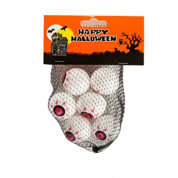 Encontraproduto.com.br - Halloween Enfeite Olho Ref.H080 c/6