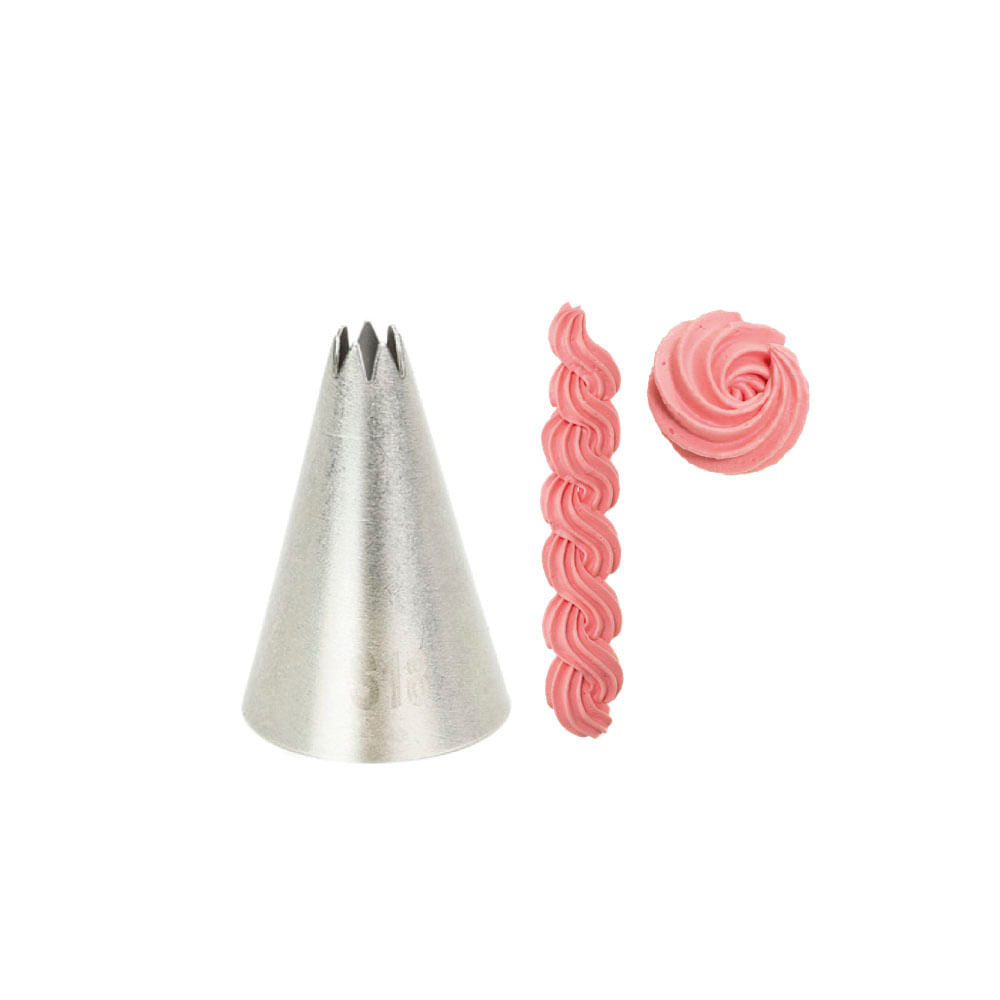 Encontraproduto.com.br - Bico De Confeitar N#18 SILVER CHEF
