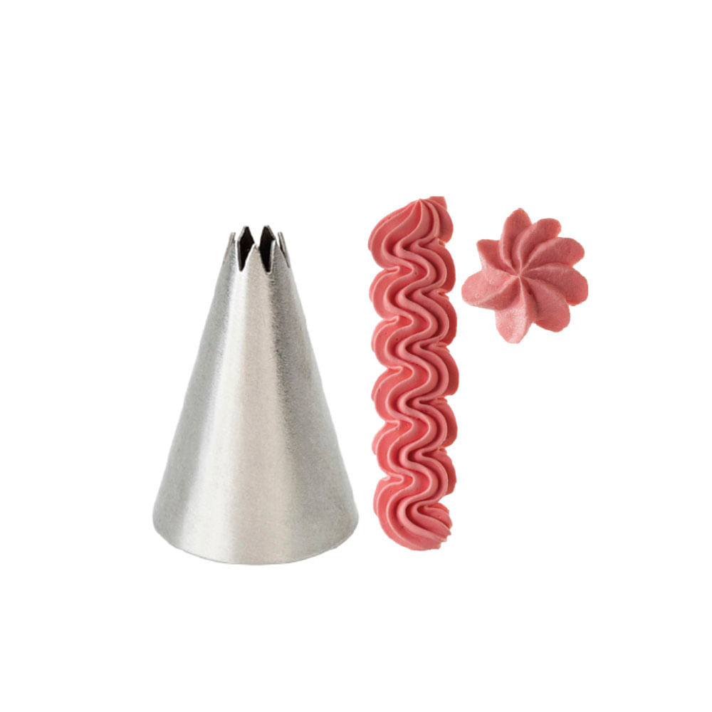 Encontraproduto.com.br - Bico De Confeitar N#21 SILVER CHEF