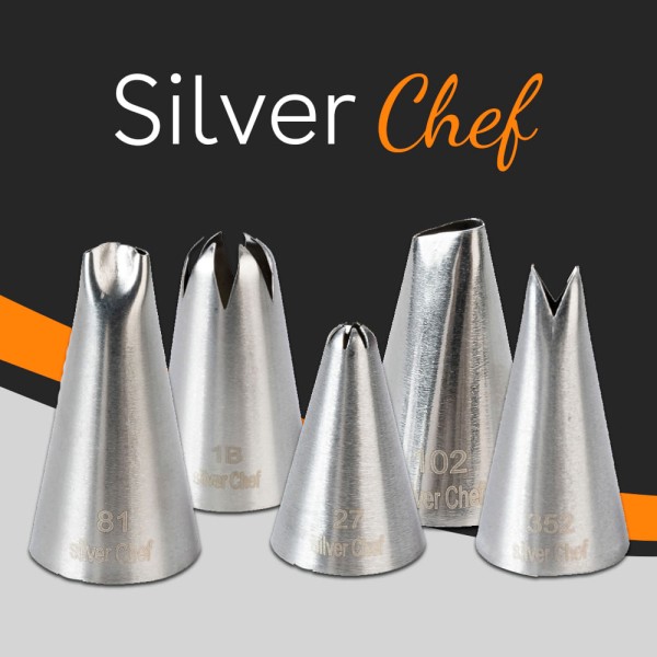 Encontraproduto.com.br - Bico De Confeitar Chuveirinho SILVER CHEF