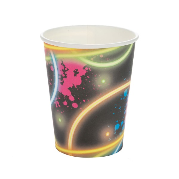 Copo de Papel Neon 270ml- 10 unidades SilverFestas