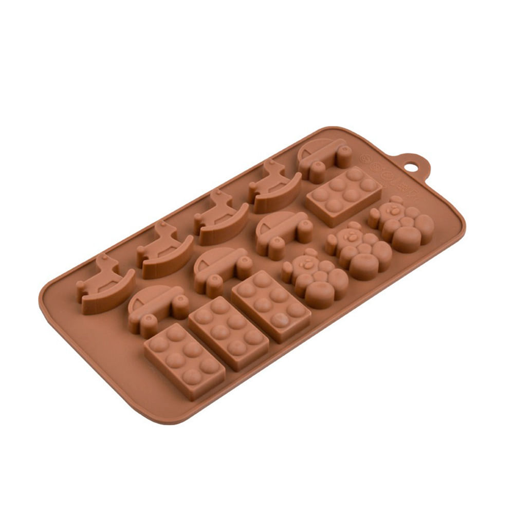 Molde de Silicone Formato Brinquedo de Criança SilverChef