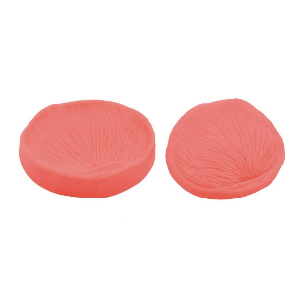 Molde Forma Silicone SilverChef Confeitaria Petala de Rosa redonda