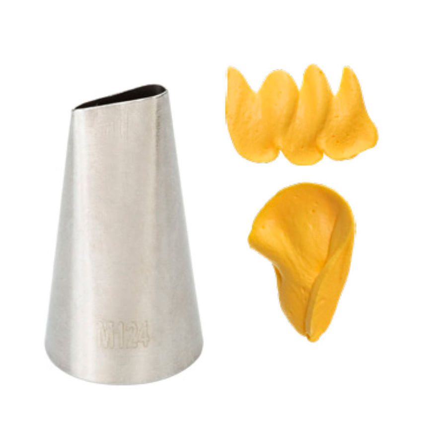 Encontraproduto.com.br - Bico de Confeitar Pétala M#124 SilverChef