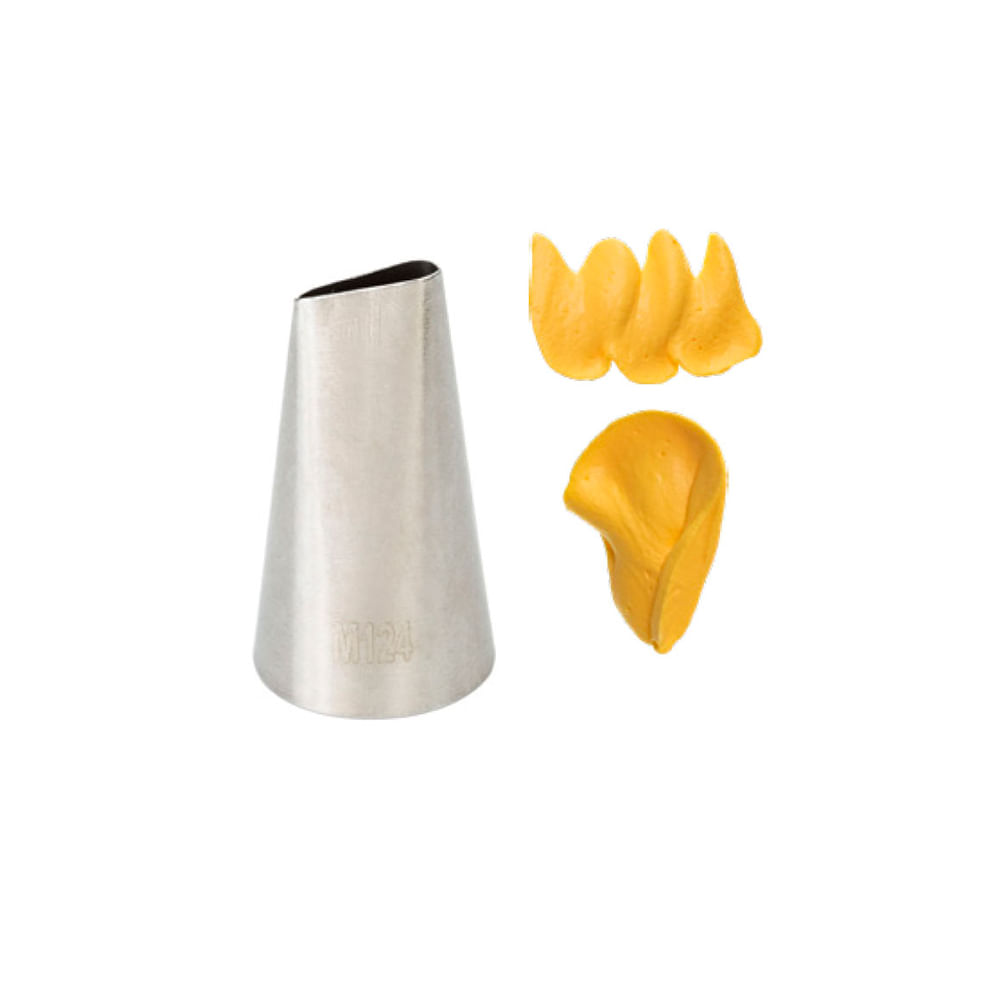 Encontraproduto.com.br - Bico de Confeitar Pétala M#124 SilverChef