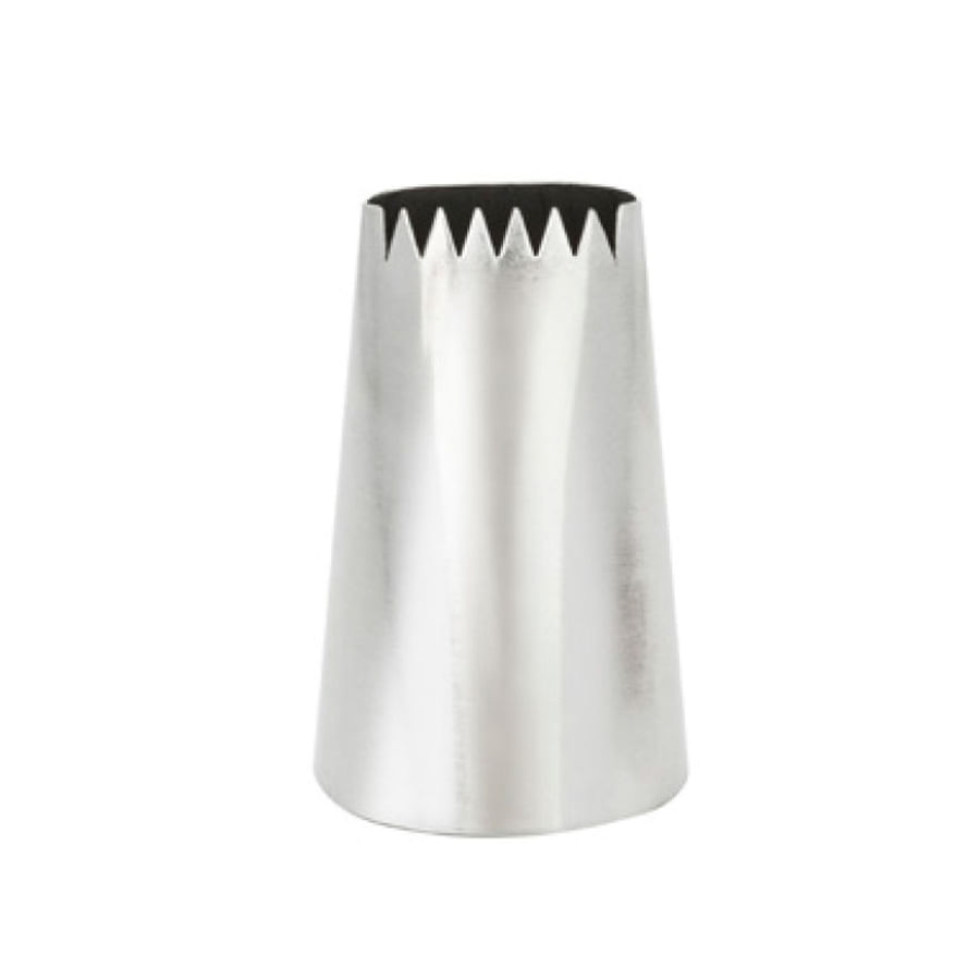 Encontraproduto.com.br - Bico de Confeitar Serra N#1D SilverChef