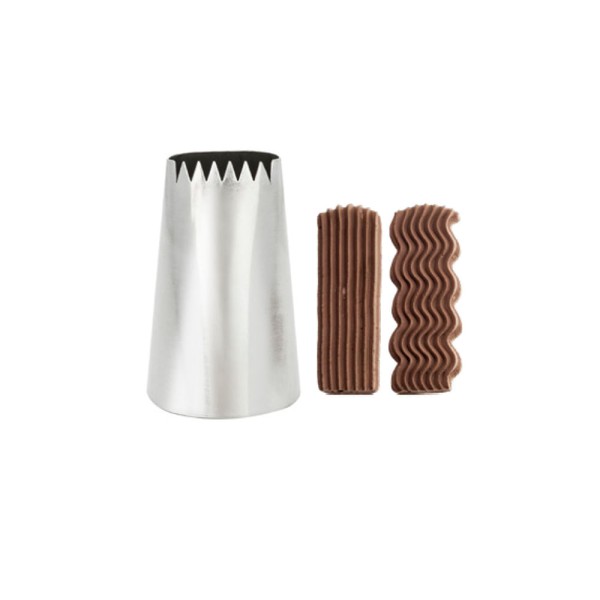 Bico de Confeitar Serra N#1D SilverChef