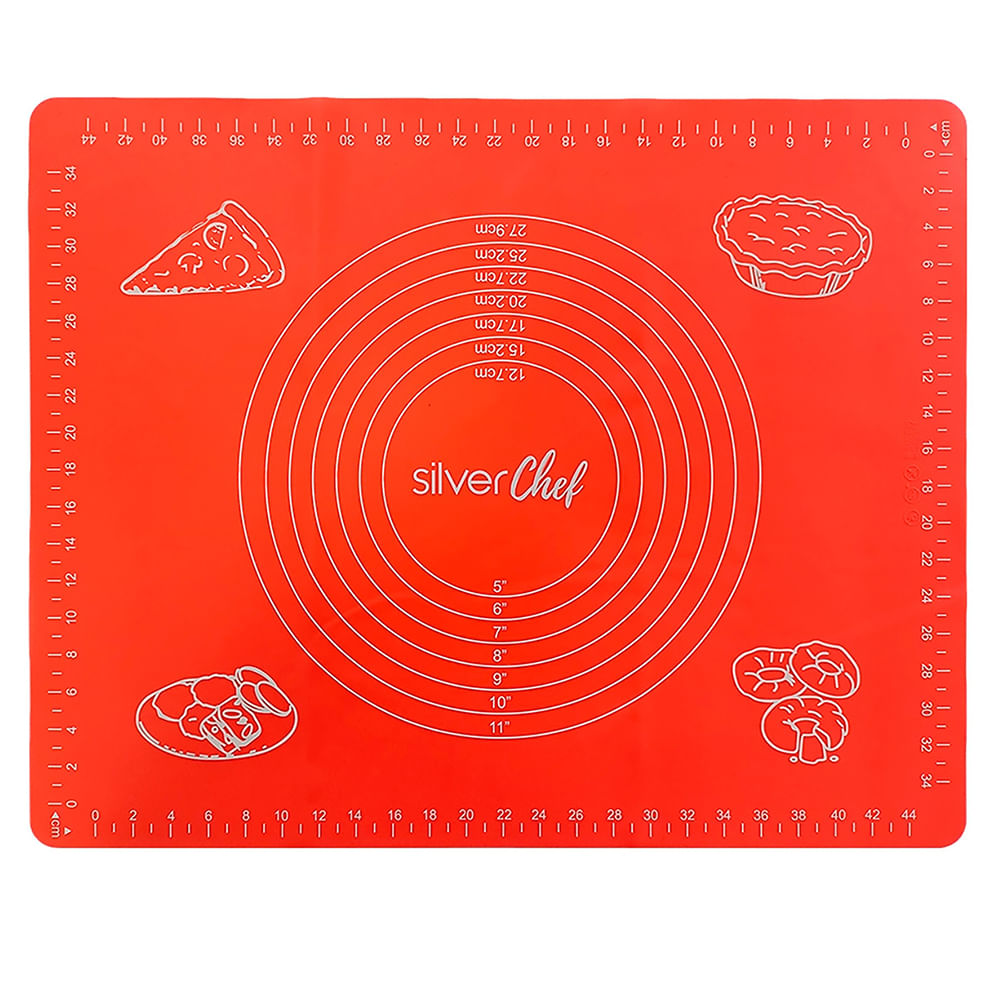 Tapete Silicone SilverChef Culinario Forno Antiaderente 40x50cm