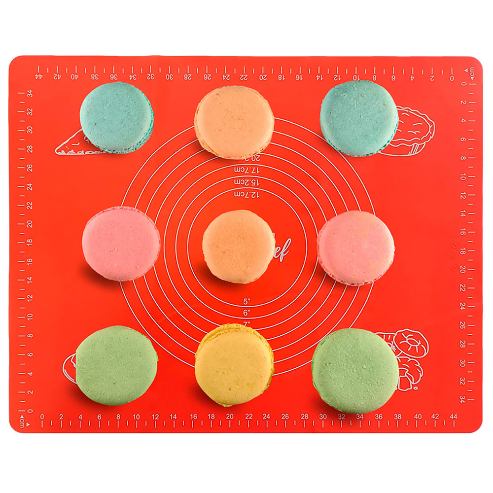 Encontraproduto.com.br - Tapete Silicone SilverChef Culinario Forno Antiaderente 40x50cm