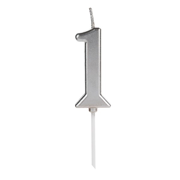 Vela Pick Número 1 SilverFestas