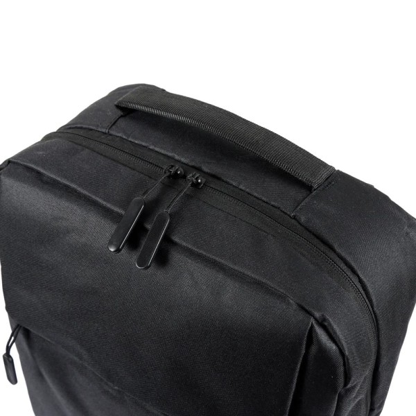 Encontraproduto.com.br - Mochila Preta Executiva para Notebook USB (Modelo:Júpiter)