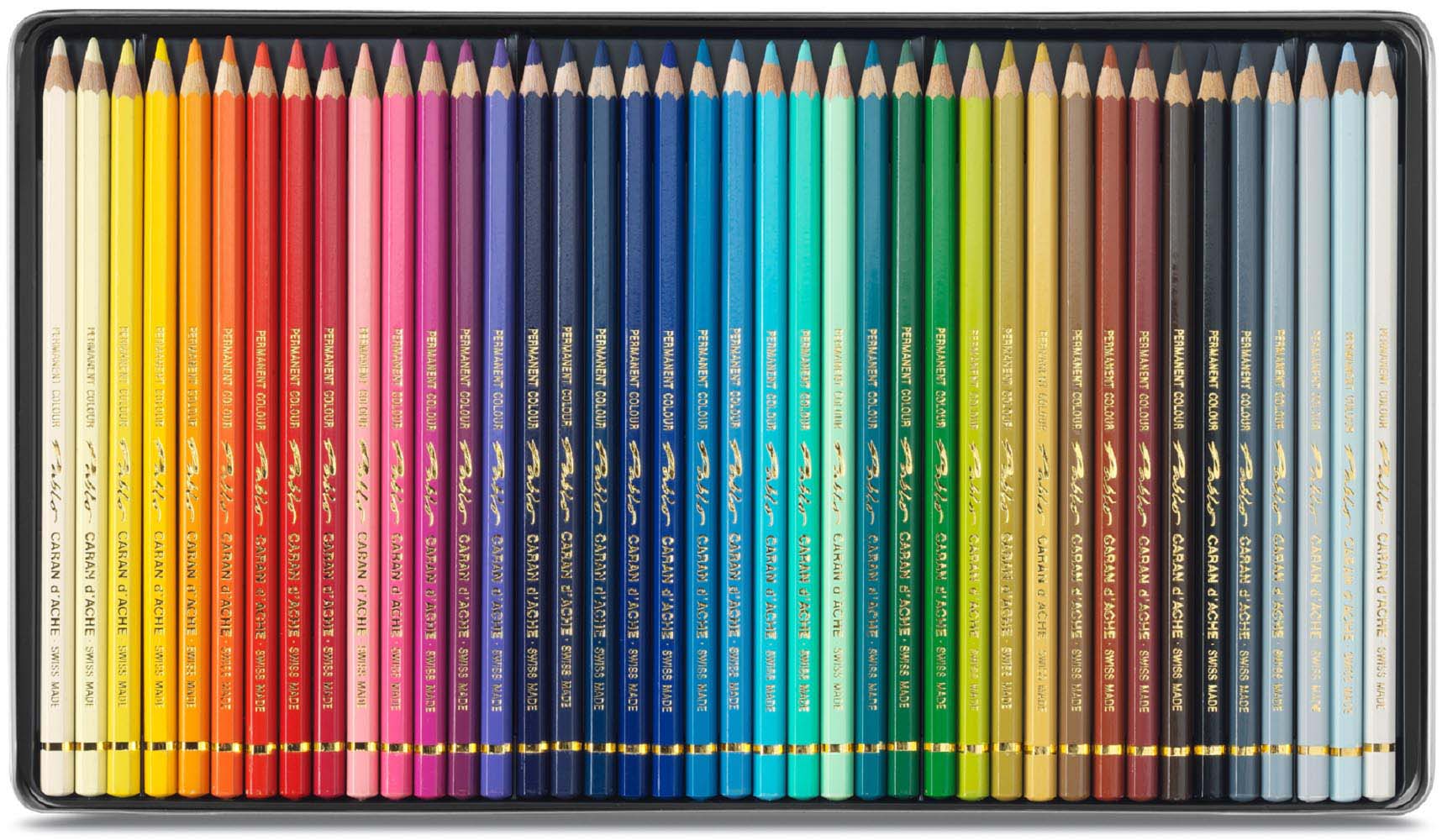 Encontraproduto.com.br - Kit Lápis de Cor Profissional com Estojo 40 peças, Creative Art Materials 666340