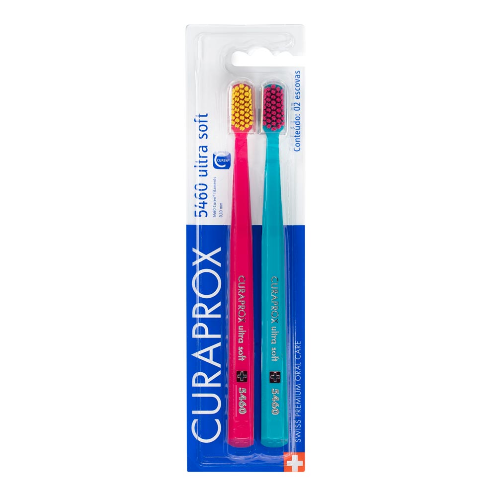 Escova Dental Curaprox Ultra Soft Duo Especial Edition CS5460d 2 Unidades