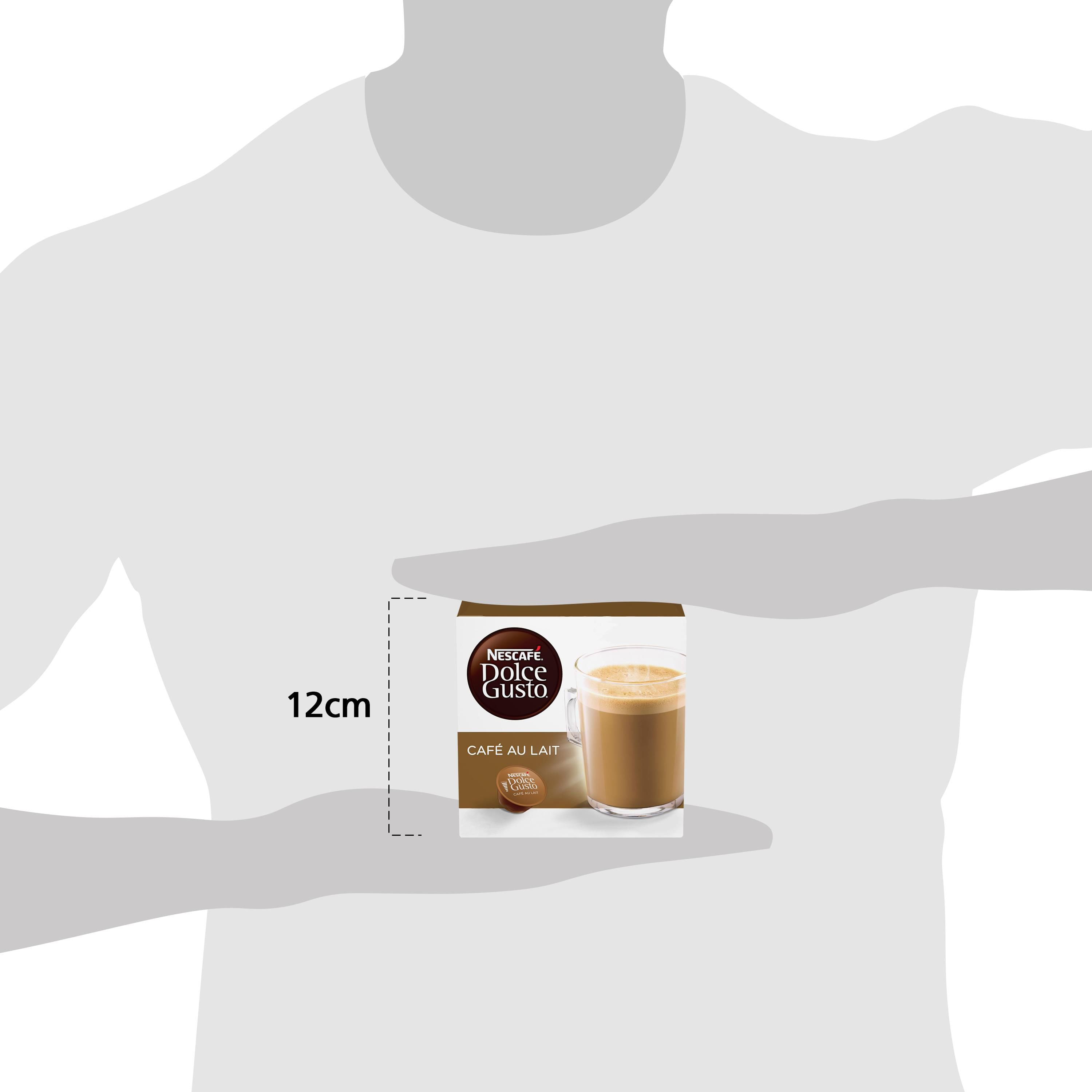 Encontraproduto.com.br - Cápsula De Café Dolce Gusto De Café Au Lait 160g