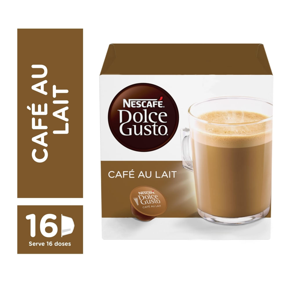 Encontraproduto.com.br - Cápsula De Café Dolce Gusto De Café Au Lait 160g
