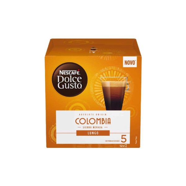 Encontraproduto.com.br - Nescafé Dolce Gusto Absolute Origin Colômbia Sierra Nevada Lungo Com 12 Cápsulas 84g