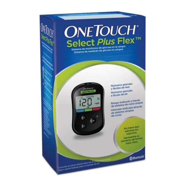 Encontraproduto.com.br - Medidor De Glicemia Onetouch Select Plus Flex