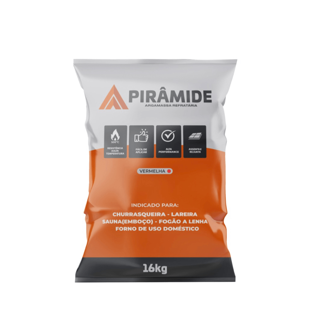 Massa Refratária 16kg Pirâmide
