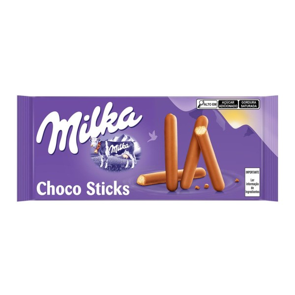 Encontraproduto.com.br - Biscoito Milka Lila Sticks 112g