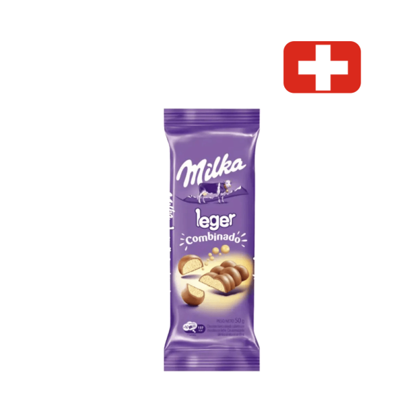 Encontraproduto.com.br - Chocolate em Barra MILKA Leger Combinado 50g