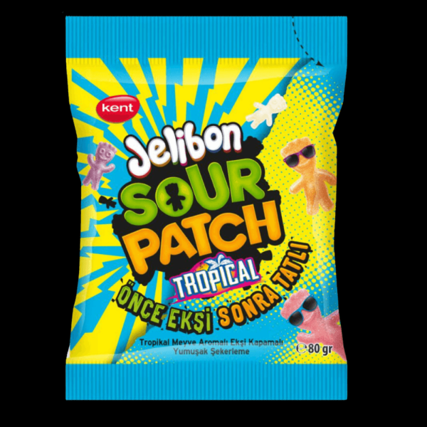 Encontraproduto.com.br - Goma Importada Sour Patch Tropical 160g