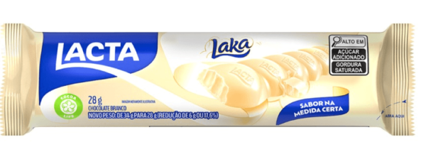 CHOCOLATE LACTA LAKA 28G